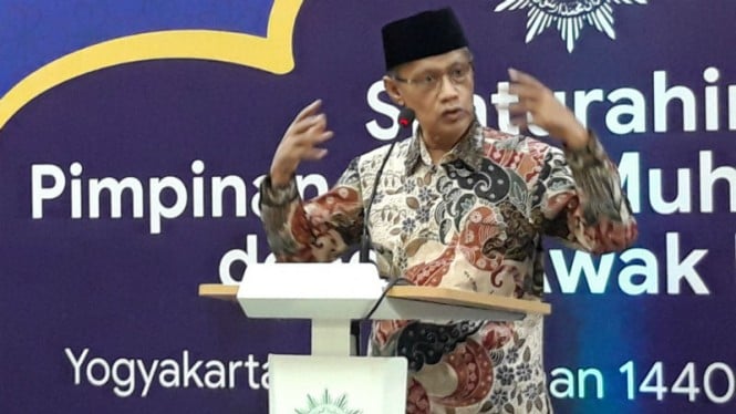 Ketua Umum Pimpinan Pusat (PP) Muhammadiyah, Haedar Nashir
