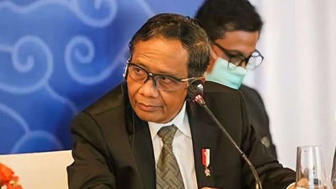 Menteri Koordinator Bidang Politik, Hukum, dan Keamanan Mahfud MD.