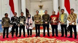 Presiden Jokowi terima Anggota Dewan Pers di Istana Negara, Jakarta