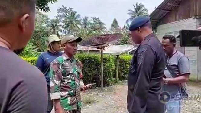 Viral video Brimob bentak prajurit TNI.