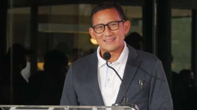 Menteri Pariwisata dan Ekonomi Kreatif Sandiaga Uno.
