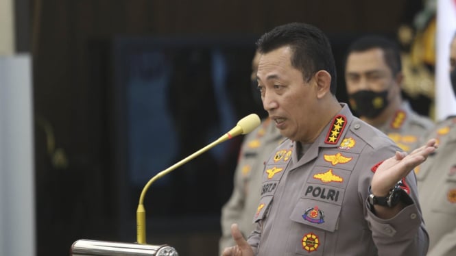 Kapolri Jenderal Listyo Sigit Prabowo.