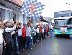 Senangnya Korban PHK Difasilitasi Ganjar Mudik Gratis dari Bandung ke Jateng