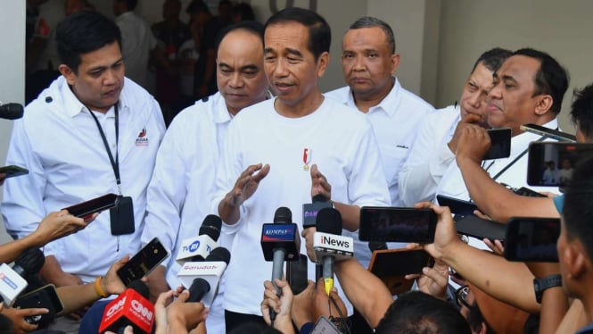Presiden Jokowi di Acara Puncak Musra Indonesia