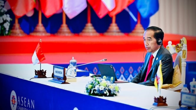 Presiden RI Jokowi di KTT ASEAN, Kamboja